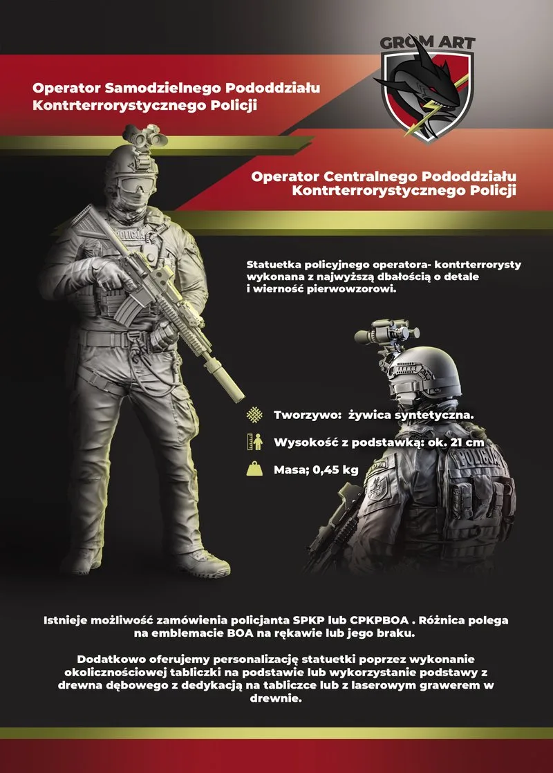 Grom Art Statuetka