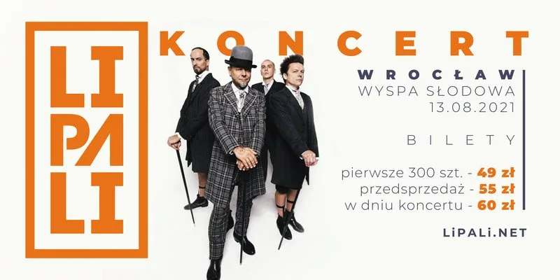 Lipali Plakat Koncertowy